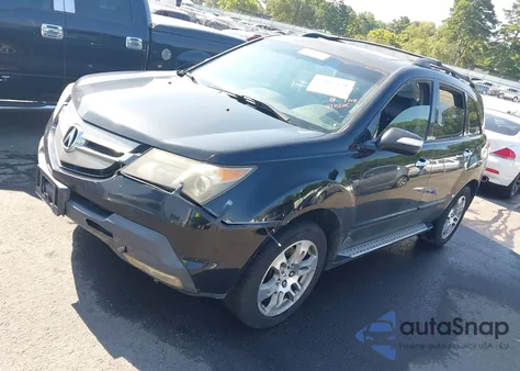 2007 Acura Mdx Technology Package из США, поврежденный, VIN 2HNYD284X7H532317
